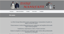 Desktop Screenshot of essegimanufatti.com